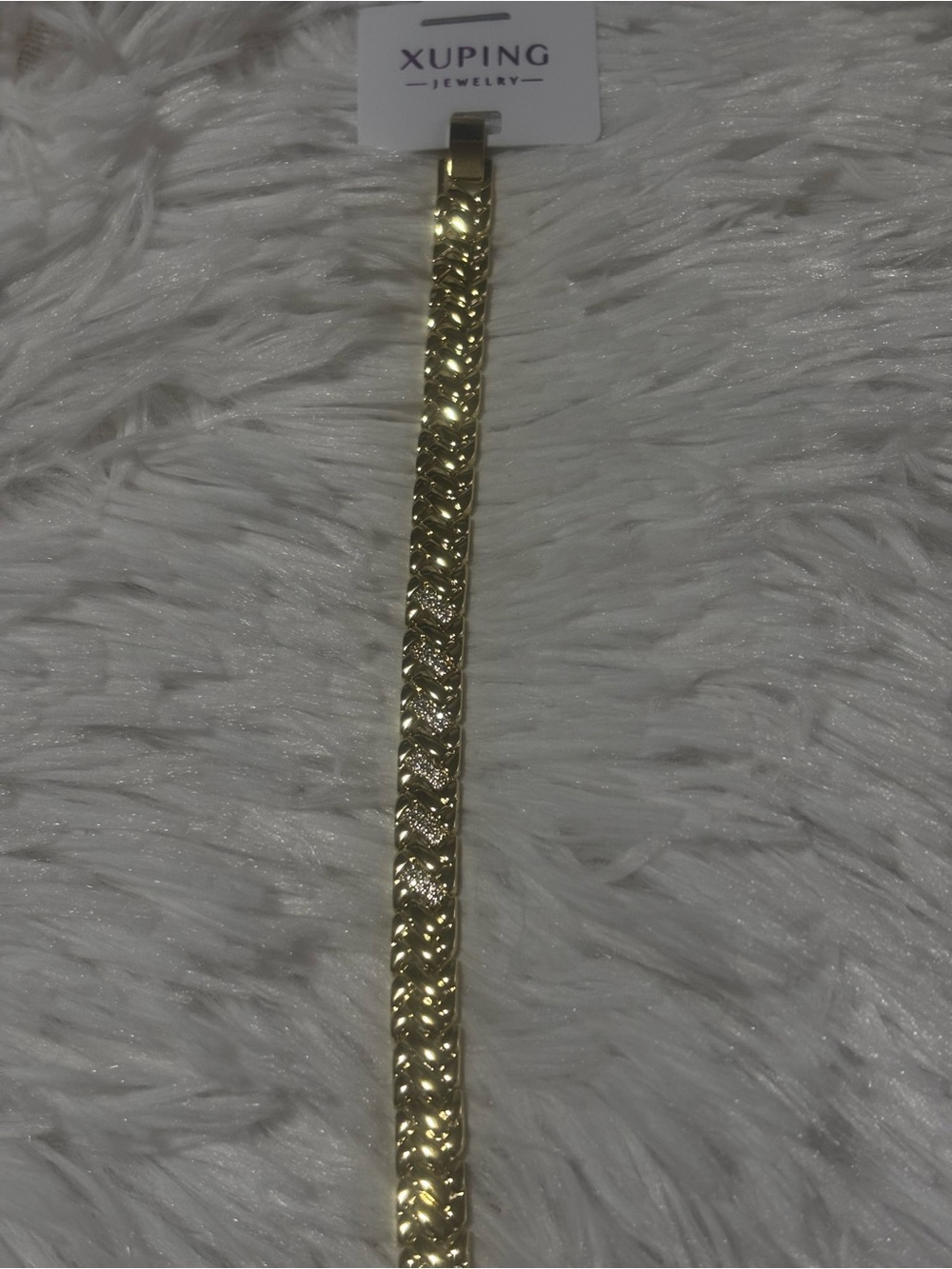 Xuping Gold-Color Linked Bracelet for Women